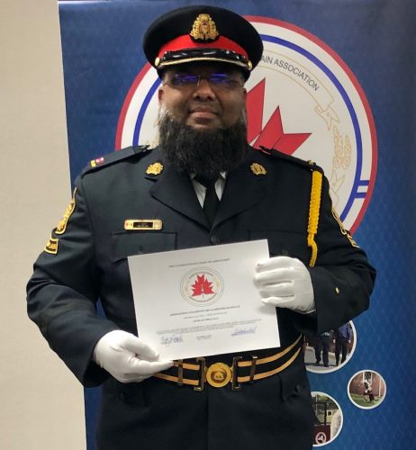 Peel Regional Police Chaplain Wins Chaplain Of The Year Award F - Blue Line