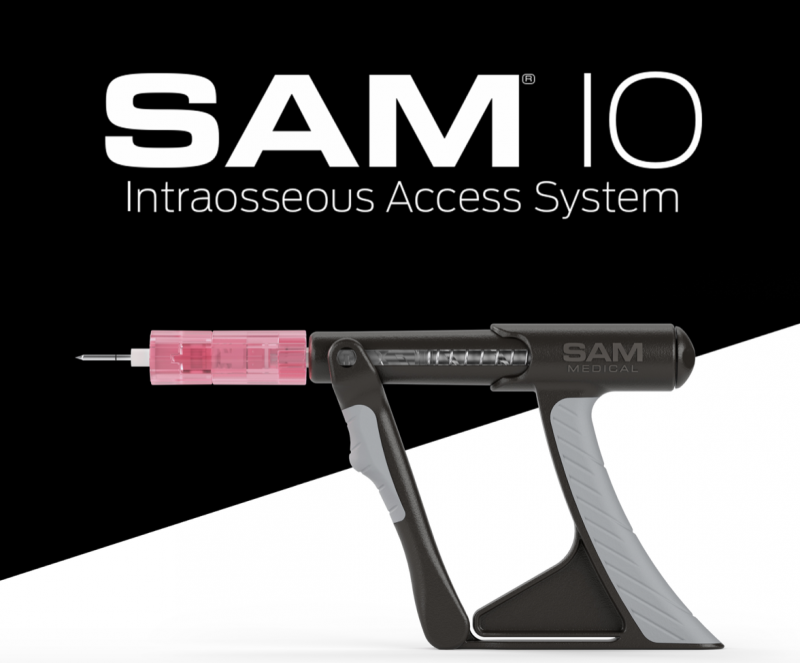 SAM Medical Reveals IO Intraosseous Access System - Blue Line