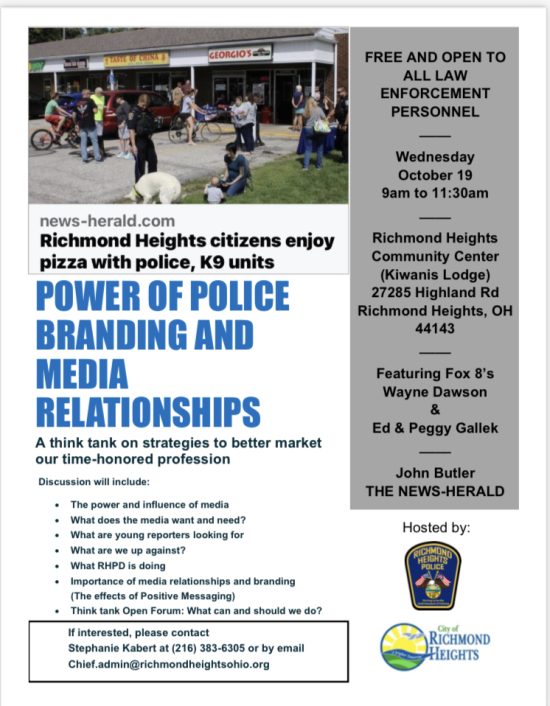 Power Of Police Branding And Media Relationships Blue Lineblue Line 8465